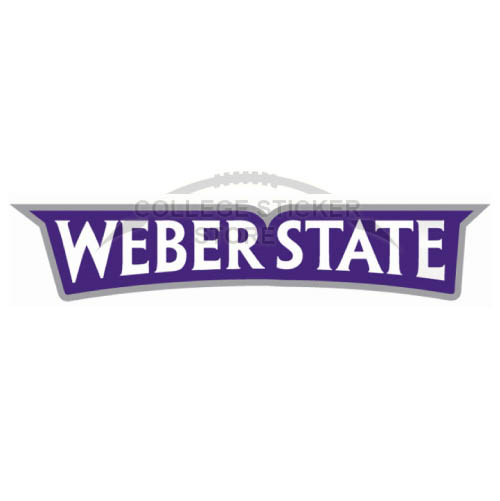 Diy Weber State Wildcats Iron-on Transfers (Wall Stickers)NO.6919